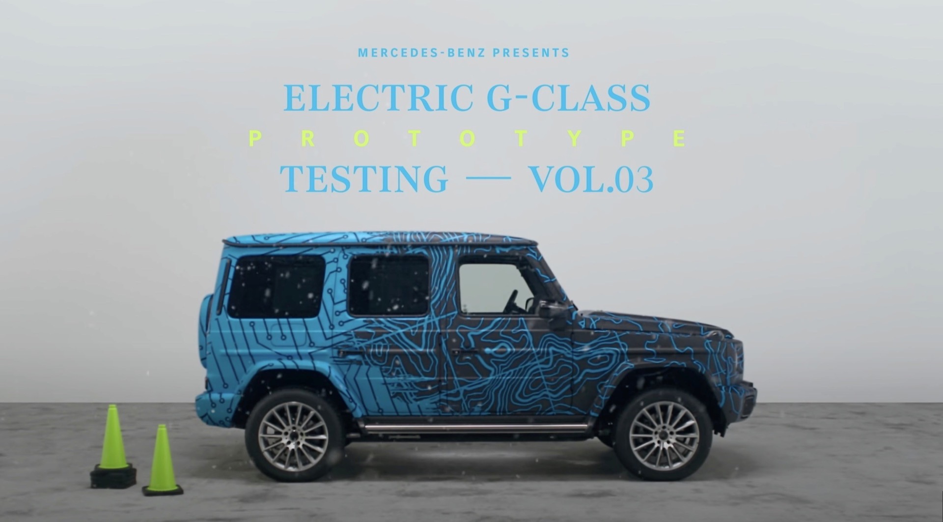 Still from Electric G-Class Prototype Testing, Vol. 03 (200th)