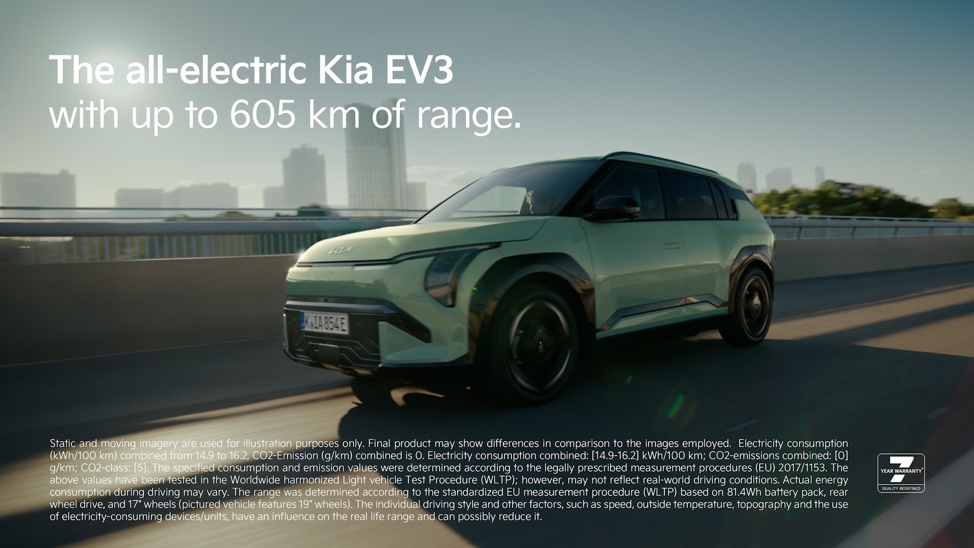 Still from KIA EV3