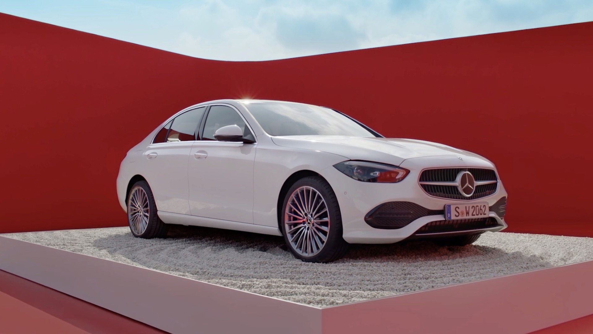 Still from Mercedes, The new C-Class "Sedan"