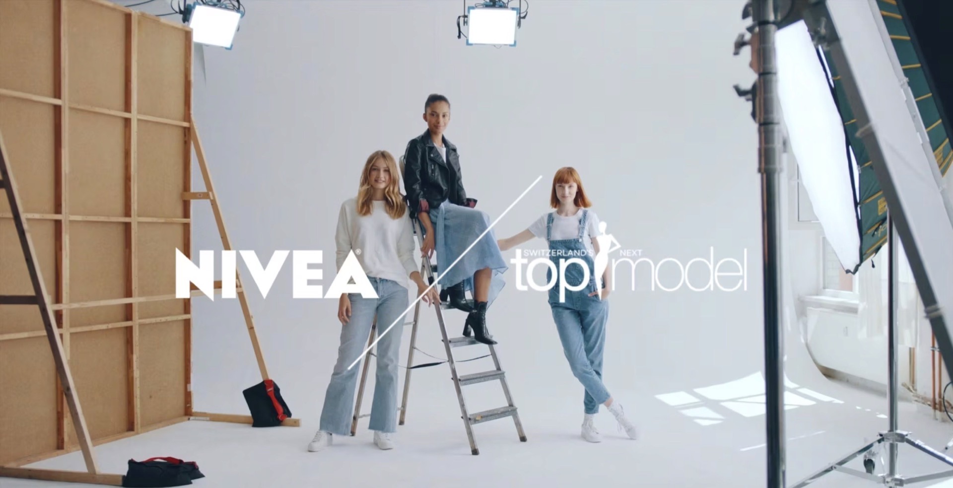 Still from NIVEA x Switzerland Next Top Model