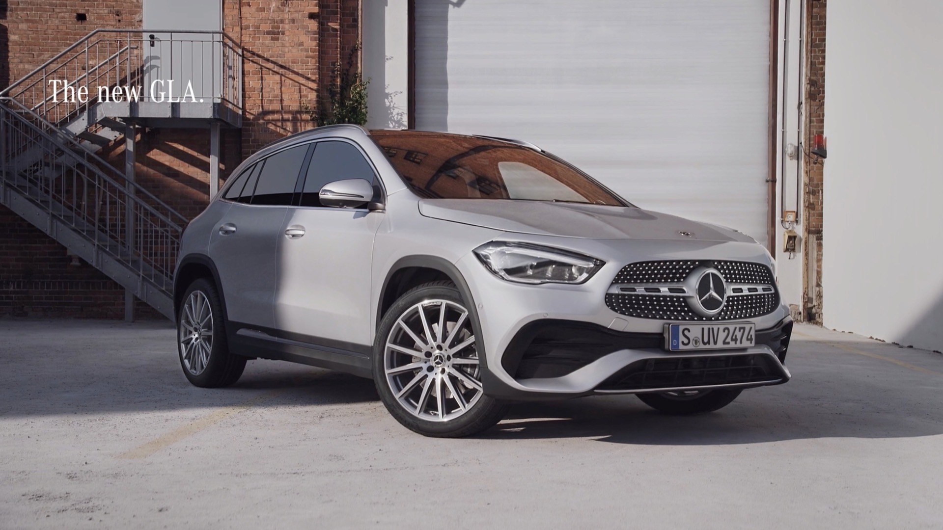 Still from The new Mercedes-Benz GLA